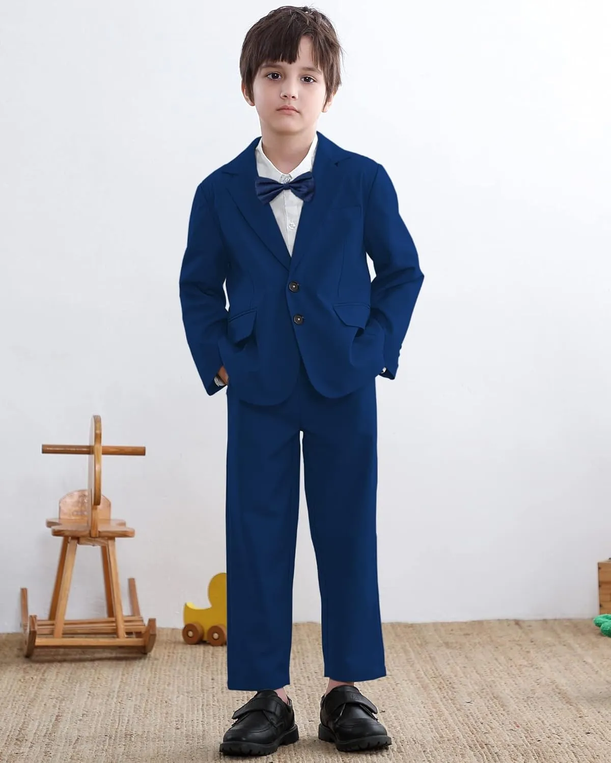 SANGTREE Baby Boys Gentleman Outfits Suits Set, 3 Months - 14 Years