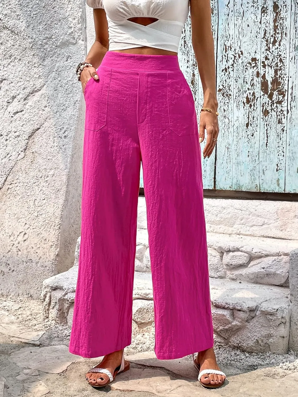 SECOLI 2024 Wide Leg Long Pant for Women Wide Leg Pants