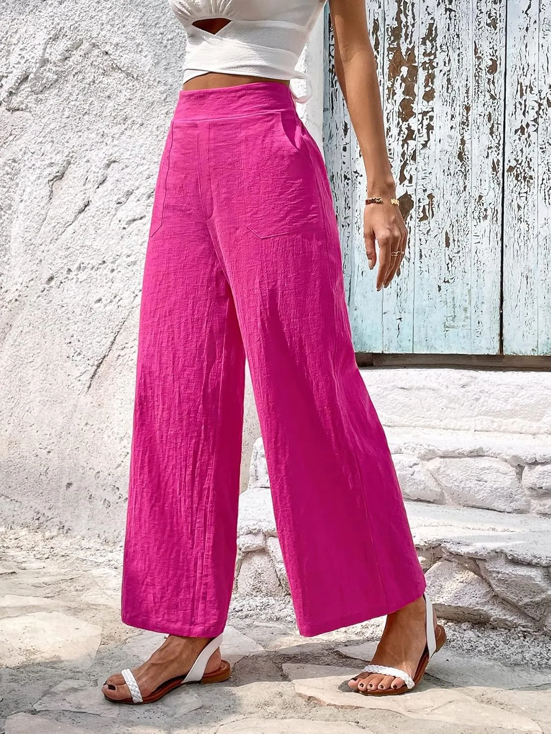 SECOLI 2024 Wide Leg Long Pant for Women Wide Leg Pants