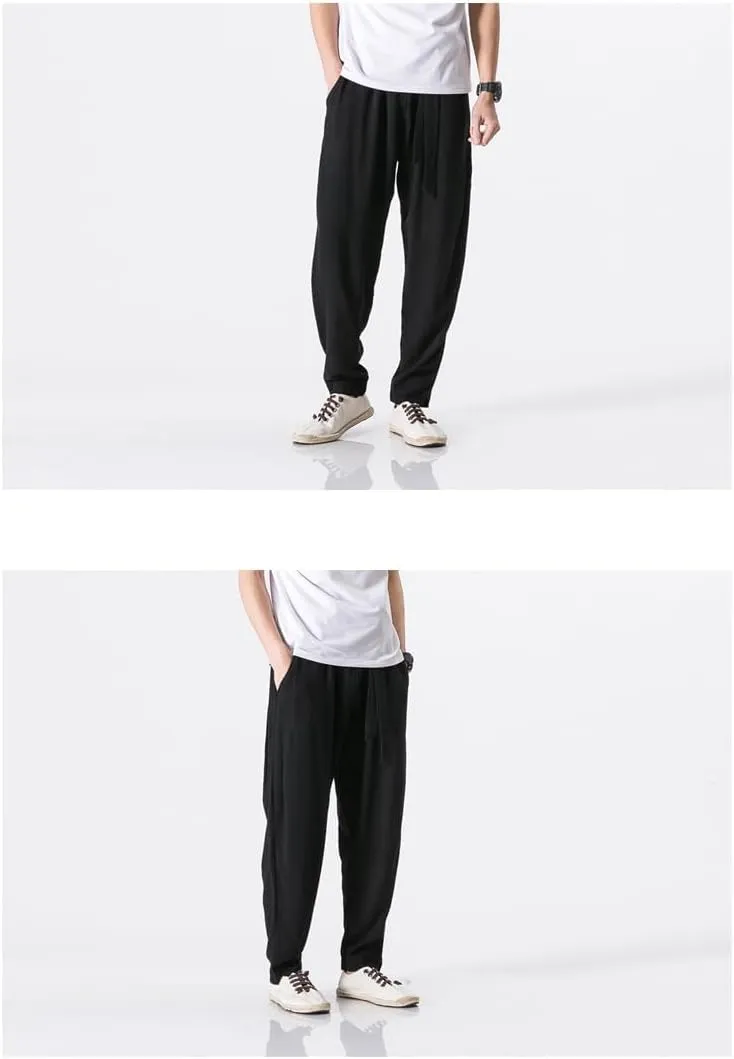 Seidarise Men's Joggers Sweatpants Harem Jogger Pant Long Sports Pants
