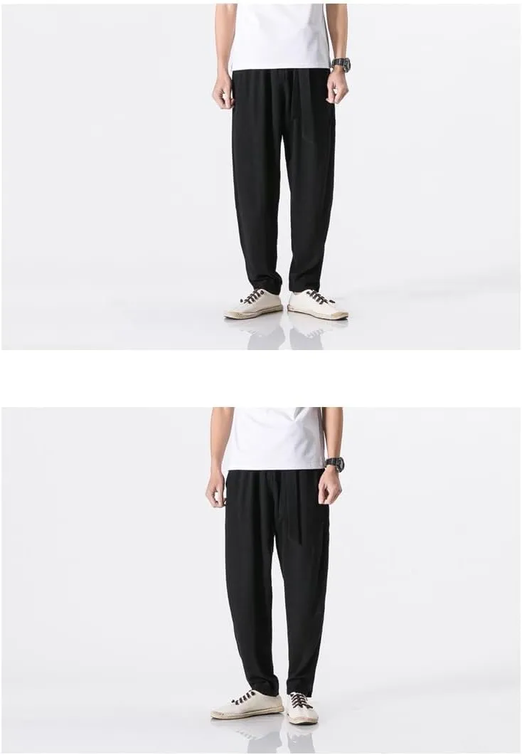 Seidarise Men's Joggers Sweatpants Harem Jogger Pant Long Sports Pants
