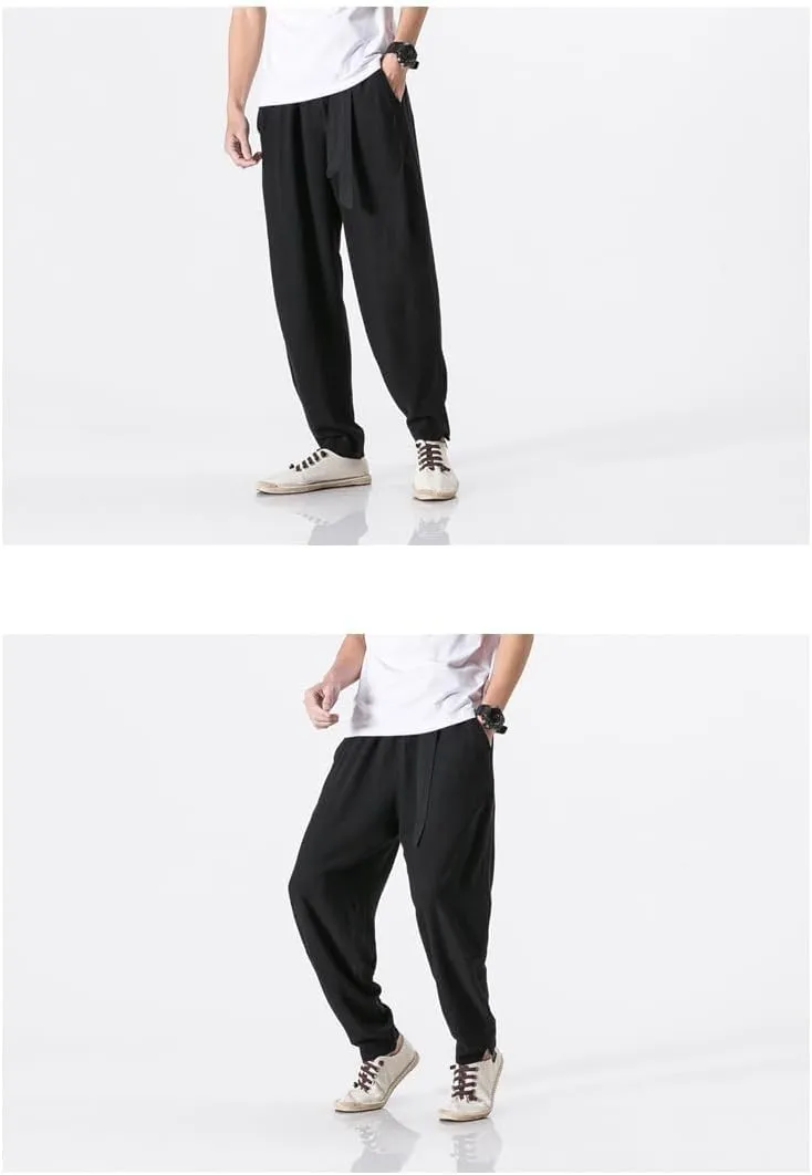 Seidarise Men's Joggers Sweatpants Harem Jogger Pant Long Sports Pants