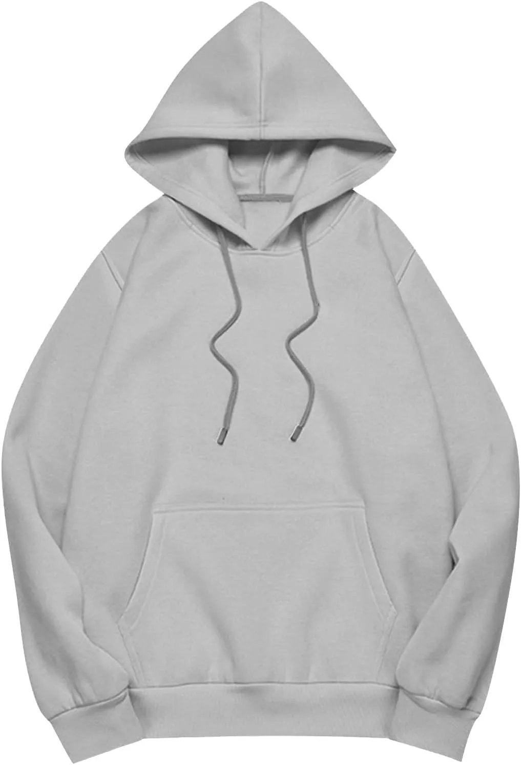 Solid Color Hoodies for Women Oversized Sweatshirts Long Sleeve Drawstring Pullover 2024 Fall Outfits with Pockets
