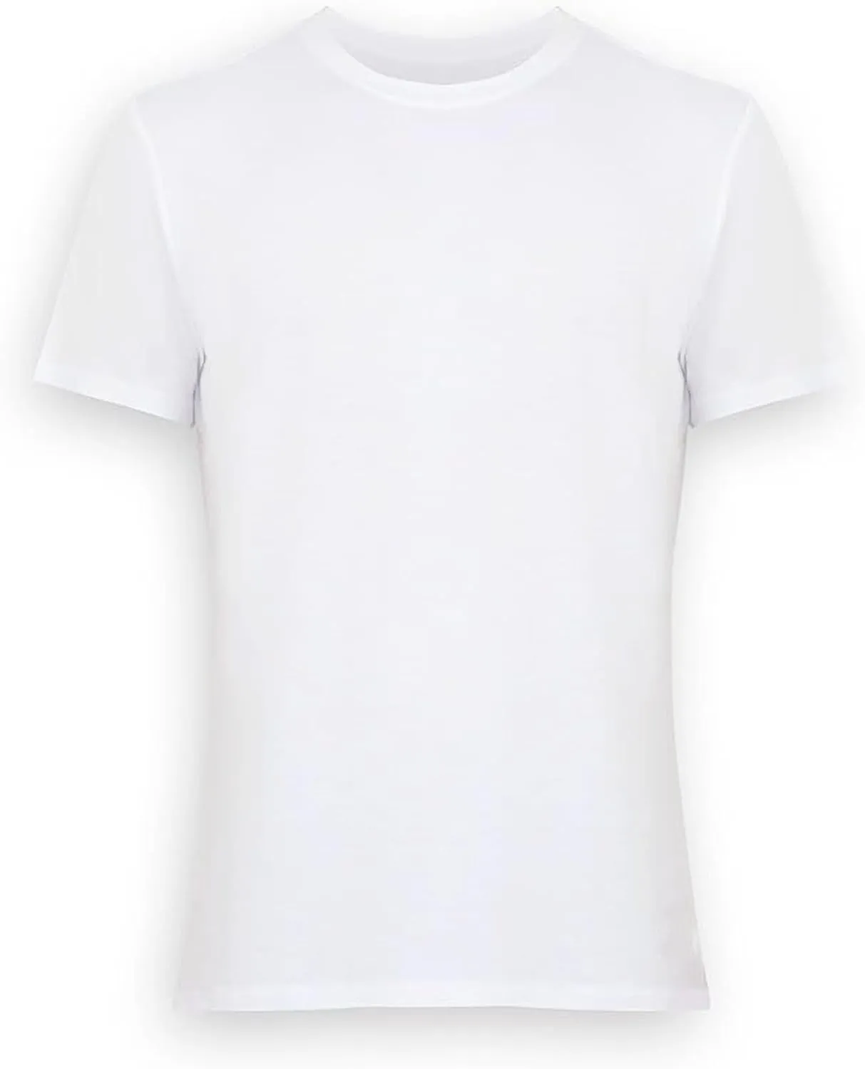 T-Shirts for Men Rayon Made from Bamboo Crewneck Undershirt Tees 3 Pack