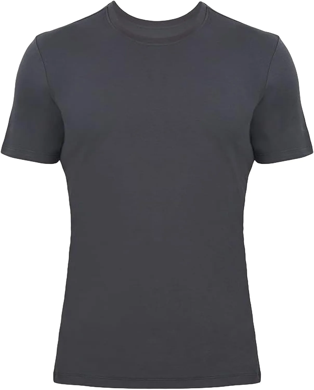 T-Shirts for Men Rayon Made from Bamboo Crewneck Undershirt Tees 3 Pack