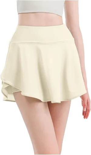 Tennis Skirts for Women Summer Golf Skort High Waisted Workout Athletic Skorts Quick Dry Skirts Sports Running Shorts