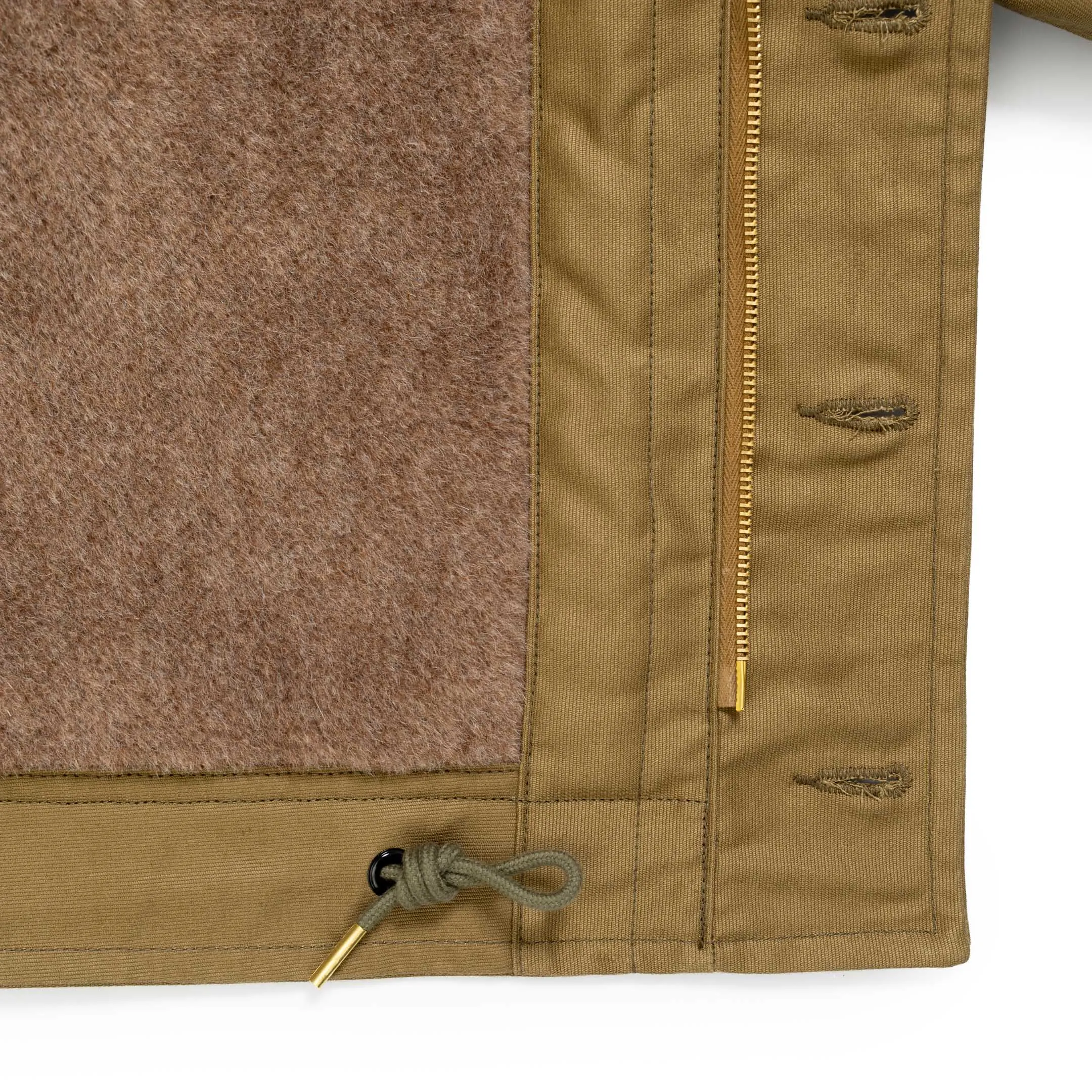 The Real McCoy's N-1 Deck Jacket Khaki