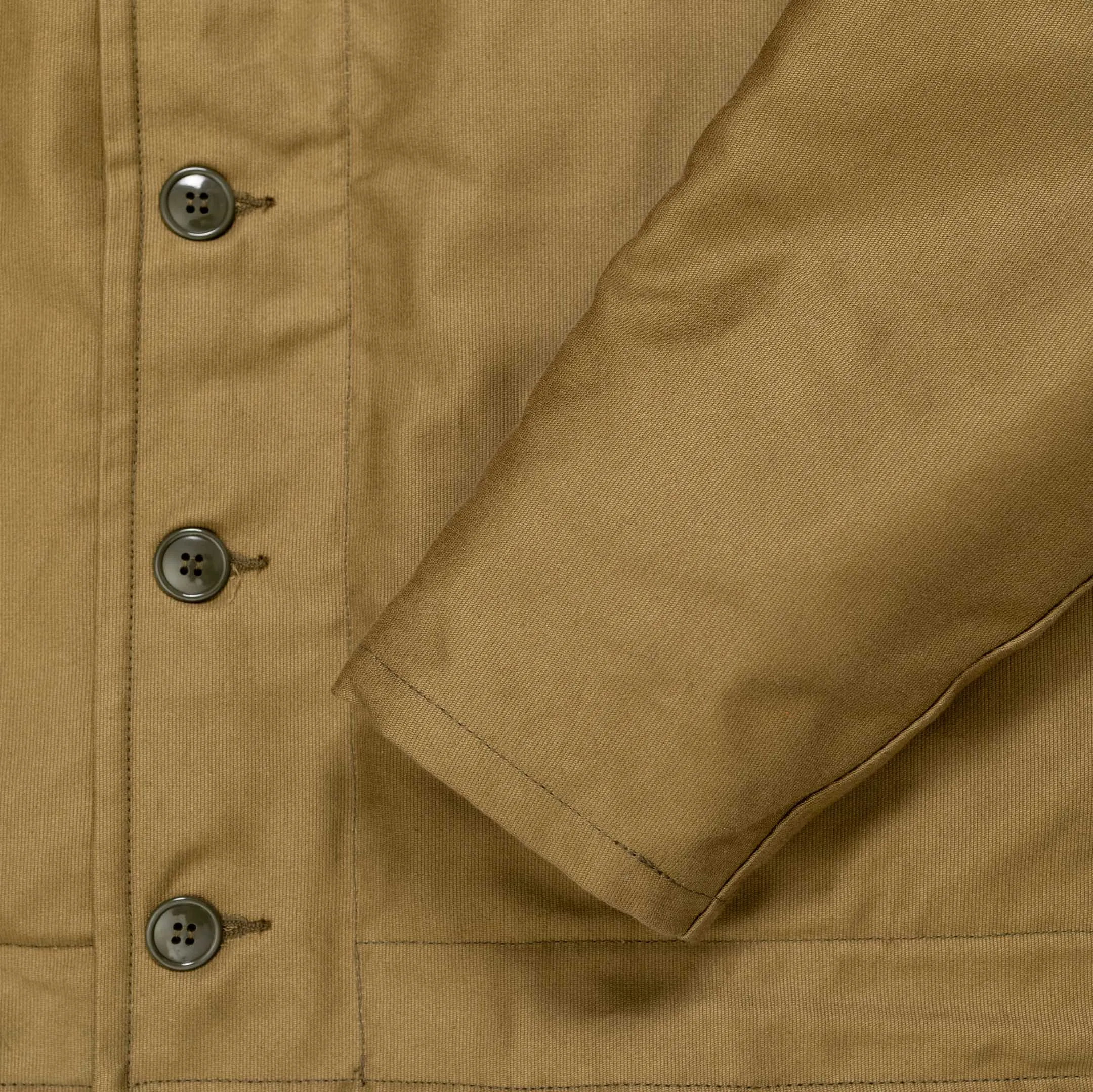 The Real McCoy's N-1 Deck Jacket Khaki