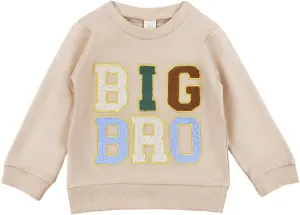 Toddler Baby Boy Girl Matching Clothes Big Sis Bro Crewneck Sweatshirt Oversized Sweater Outfits