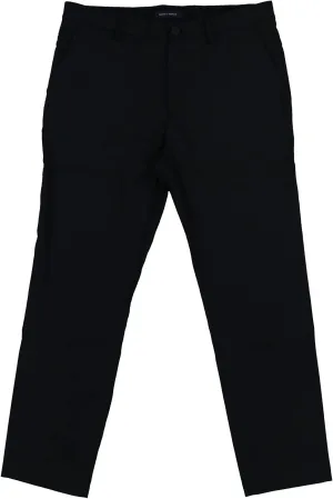 Tommy Hilfiger Mens Slim Fit Performance Chino Pants (38x32, Black)