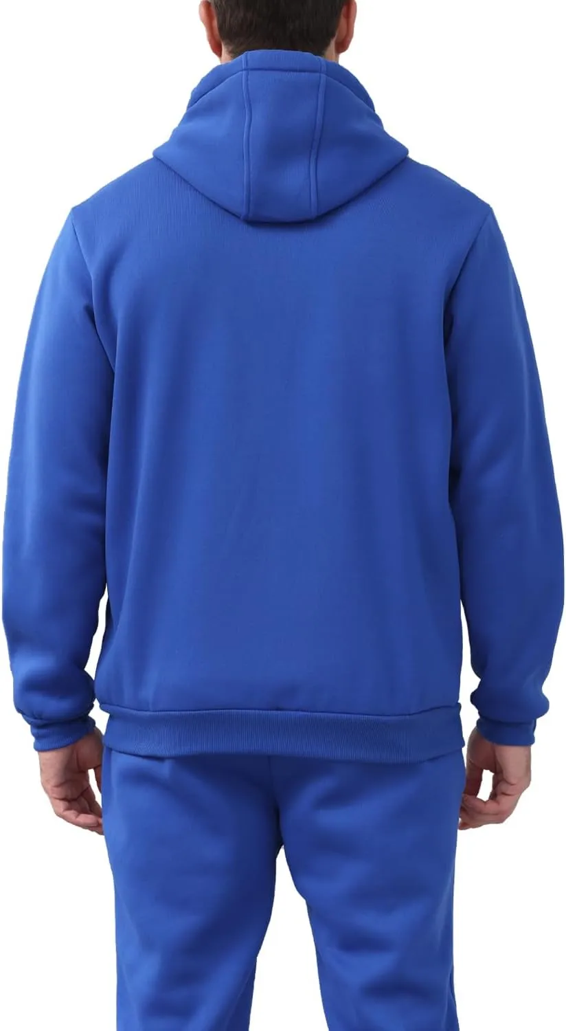 TUVEKE Mens Sweatsuit Casual Sweat Suits for Men 2 Piece Jogging Suits Sets Full Zip Hoodie and Pants Track Suits Mens Set