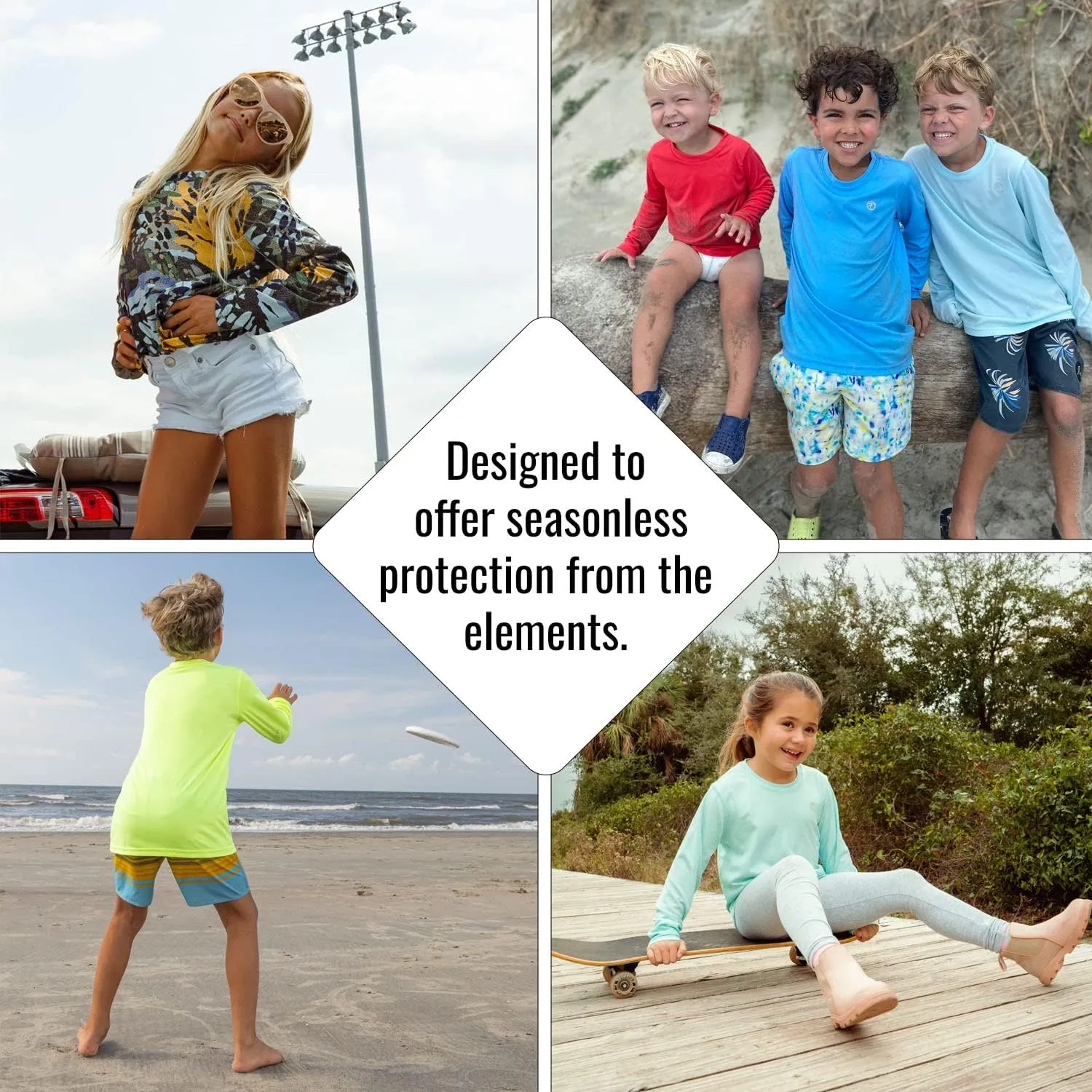 Vapor Apparel Toddler UPF 50  UV Sun Protection Long Sleeve Performance T-Shirt for Sports and Outdoor Lifestyle