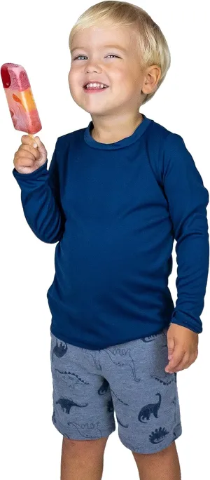 Vapor Apparel Toddler UPF 50  UV Sun Protection Long Sleeve Performance T-Shirt for Sports and Outdoor Lifestyle