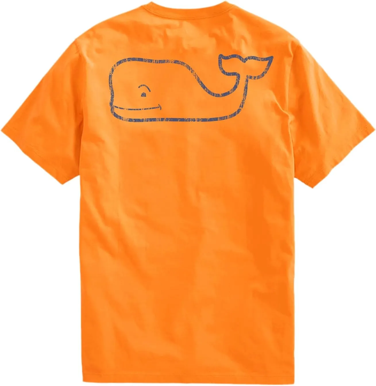 vineyard vines Men's Short-Sleeve Vintage Whale Pocket Tee
