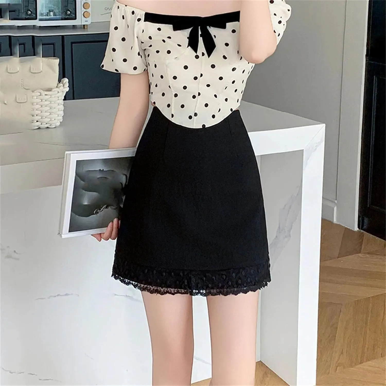 Women High Waisted Sports Short Skirt Style Women High Waist Mini Skirt Ladies Package Hip Skirts