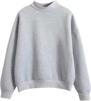 Women Long Sleeve Lightweight Sweatshirts Round Neck Plus Size Pullover Oversized Fashion Womens Hoodies