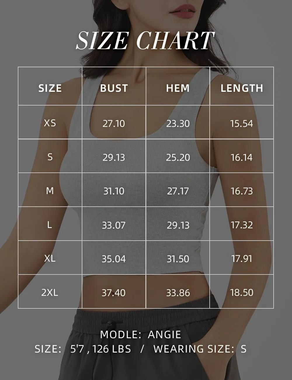 Women's Basic Sleeveless Crop Top Shirt Ribbed Scoop Neck Casual Summer Clothes