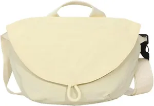 Womens Casual Nylon Shoulder Handbags 2025 Fashion Purse Top Handle Shopping Bag Zipper Lightweight Hobo Crossbody Bag