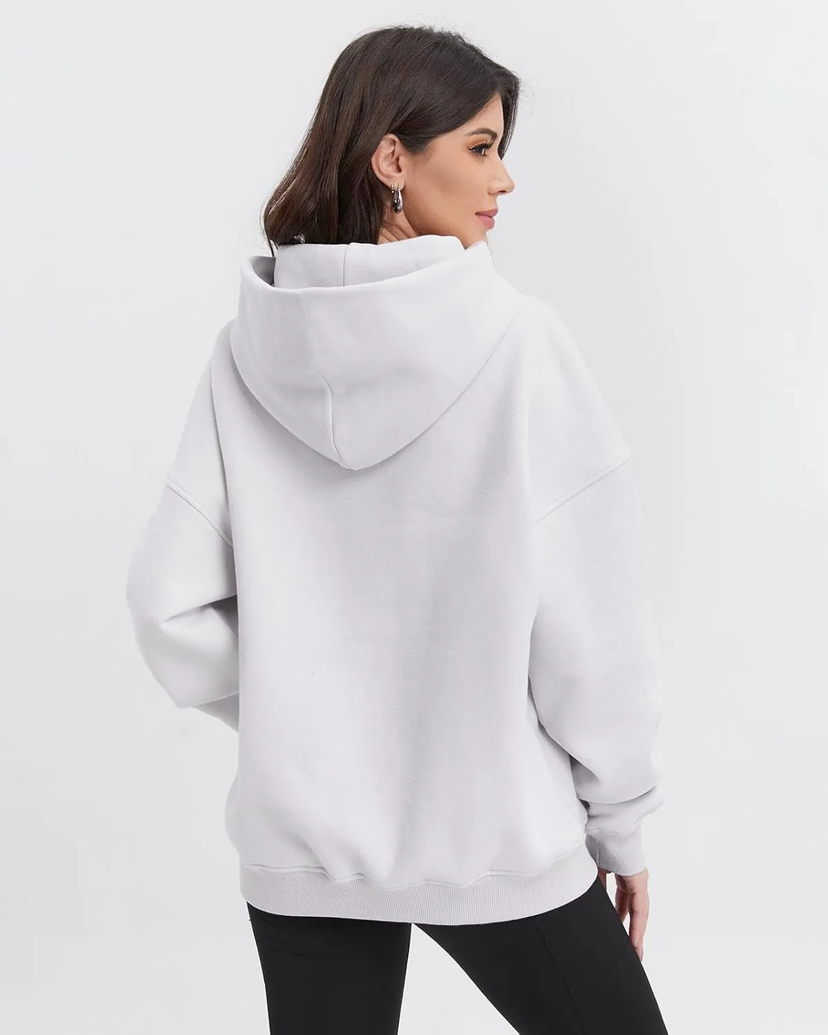 Womens Hoodies Long Sleeve Fleece Sweatshirts Pullover Top Cotton Fall/Winter 2024