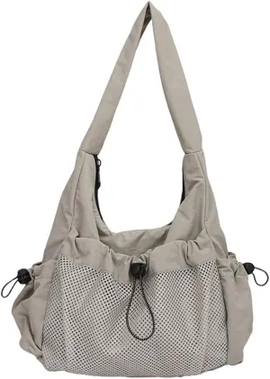 Womens Nylon Shoulder Bag Purse 2025 Trendy Lightweight Hobo Bag Soft Large Commute Tote Handbags for Travel Vacation