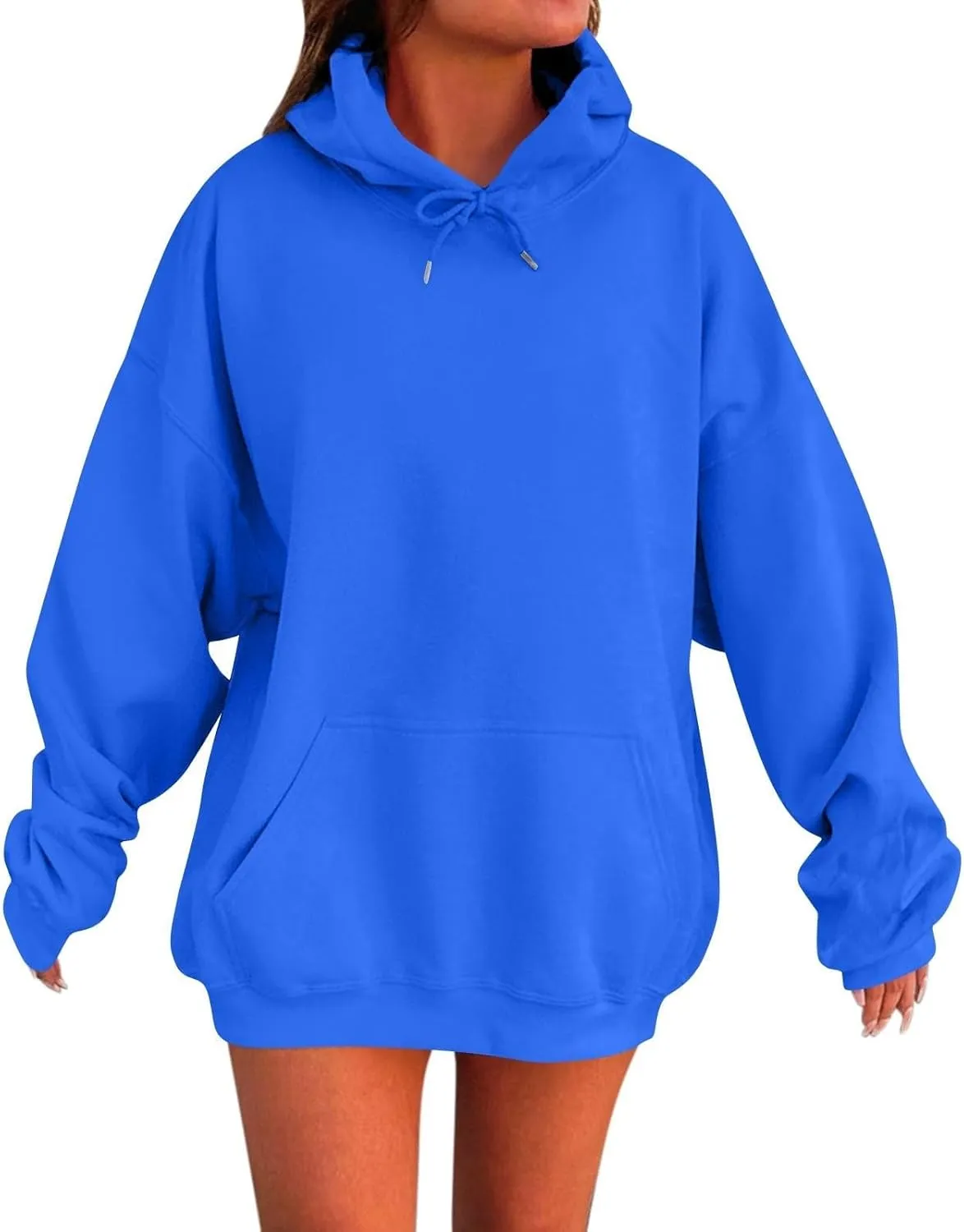 Womens Oversized Hoodies Sweatshirts Fleece Pullover Tops Sweaters Casual Comfy Fall Fashion Outfits Clothes 2024