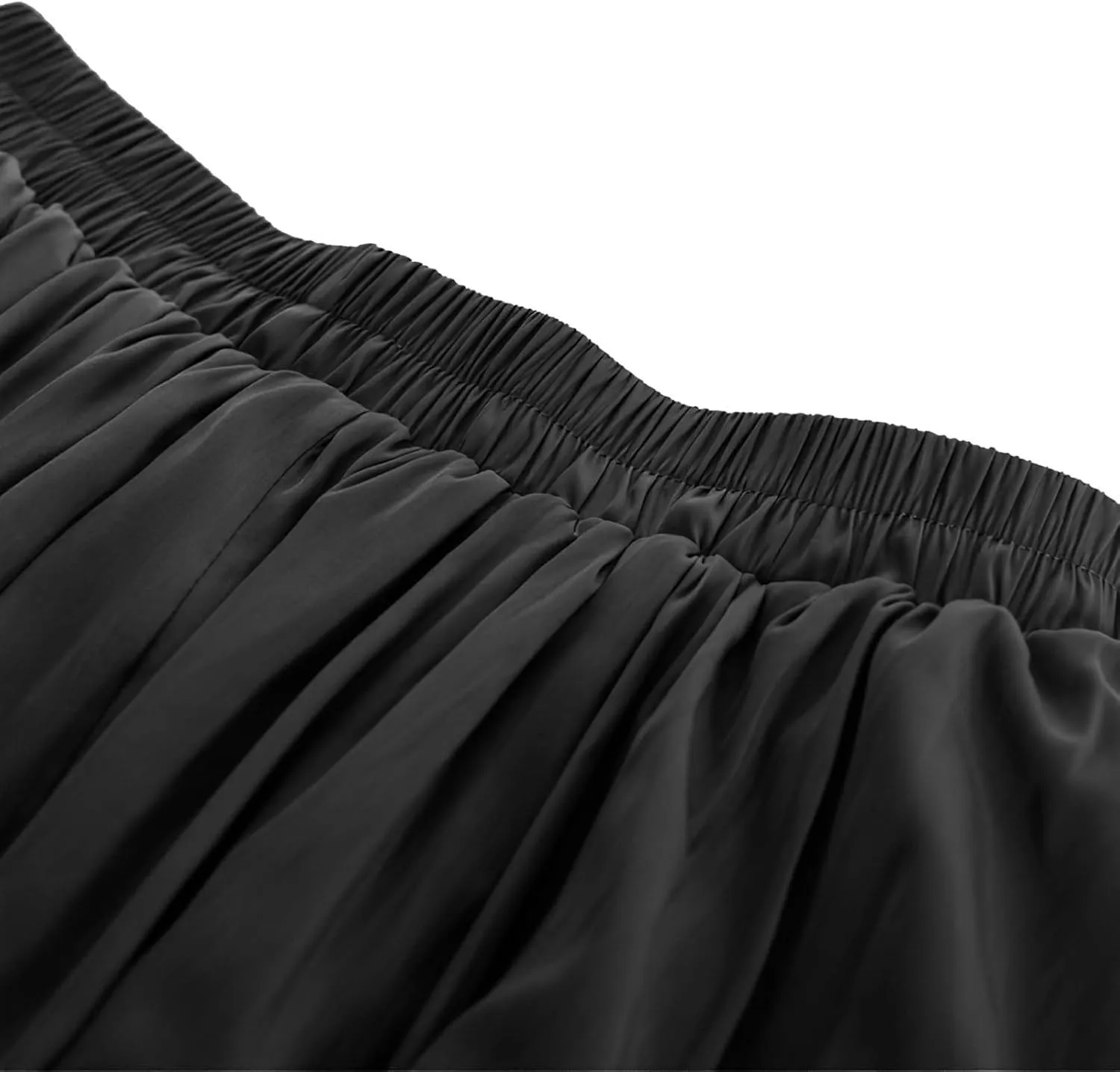 Womens Steampunk Renaissance Skirts Plus Size Elastic High Waisted Layered Long Maxi Skirt Stretch Party Dress