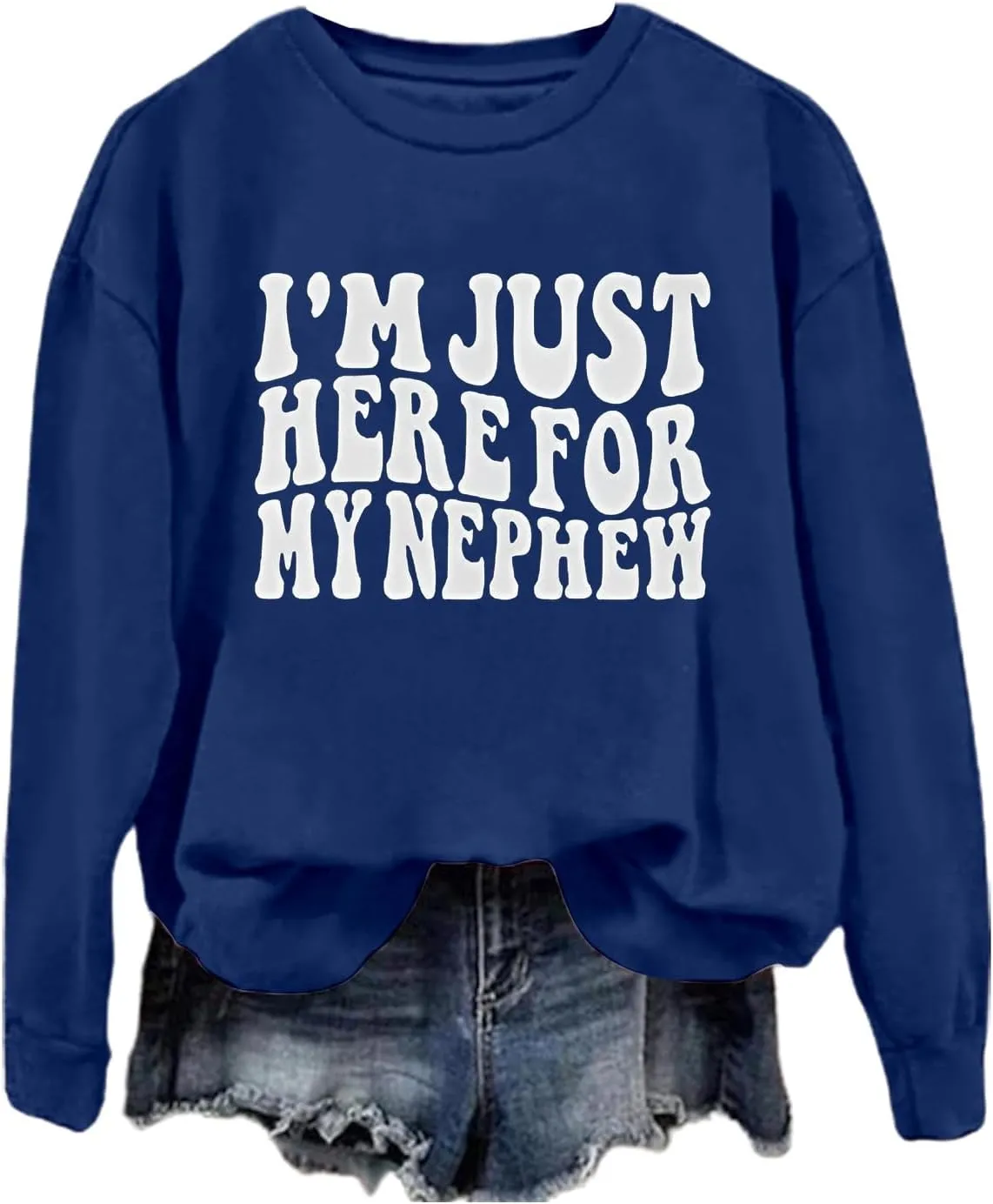 Women's Trendy Pullover Hoodie Letter Print Round Neck Top For Fall & Winter Oversize Hoodies Sweatshirt Women