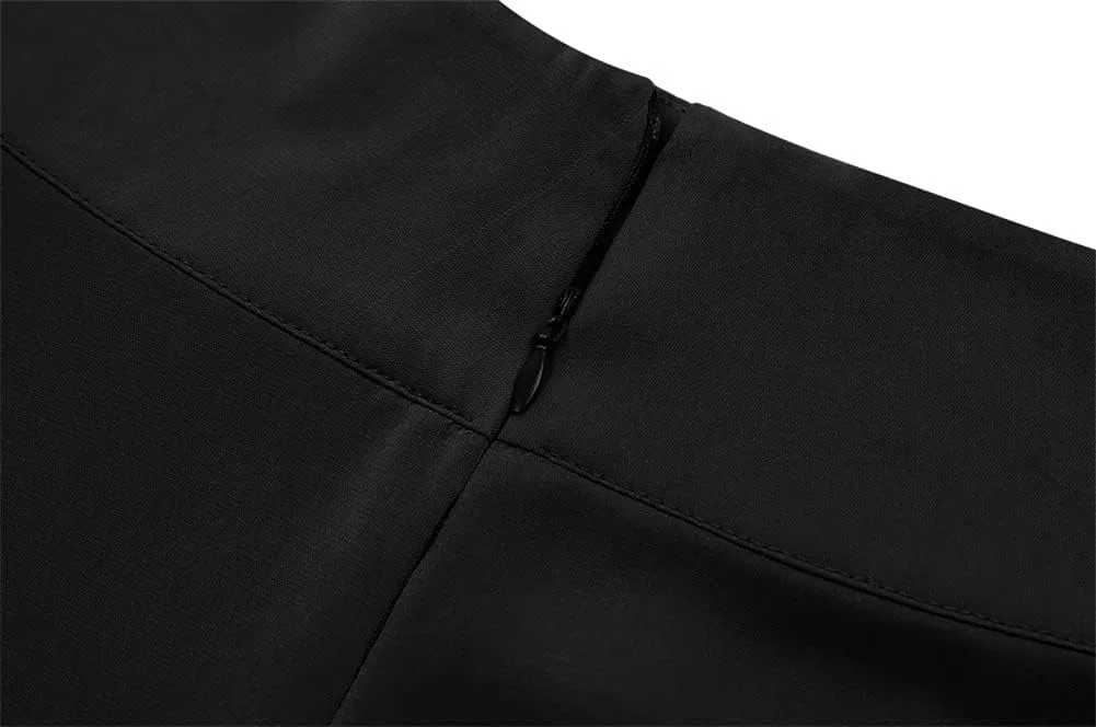 Youllyuu Chiffon Midi Skirt High Waist Women Casual Long Skirts