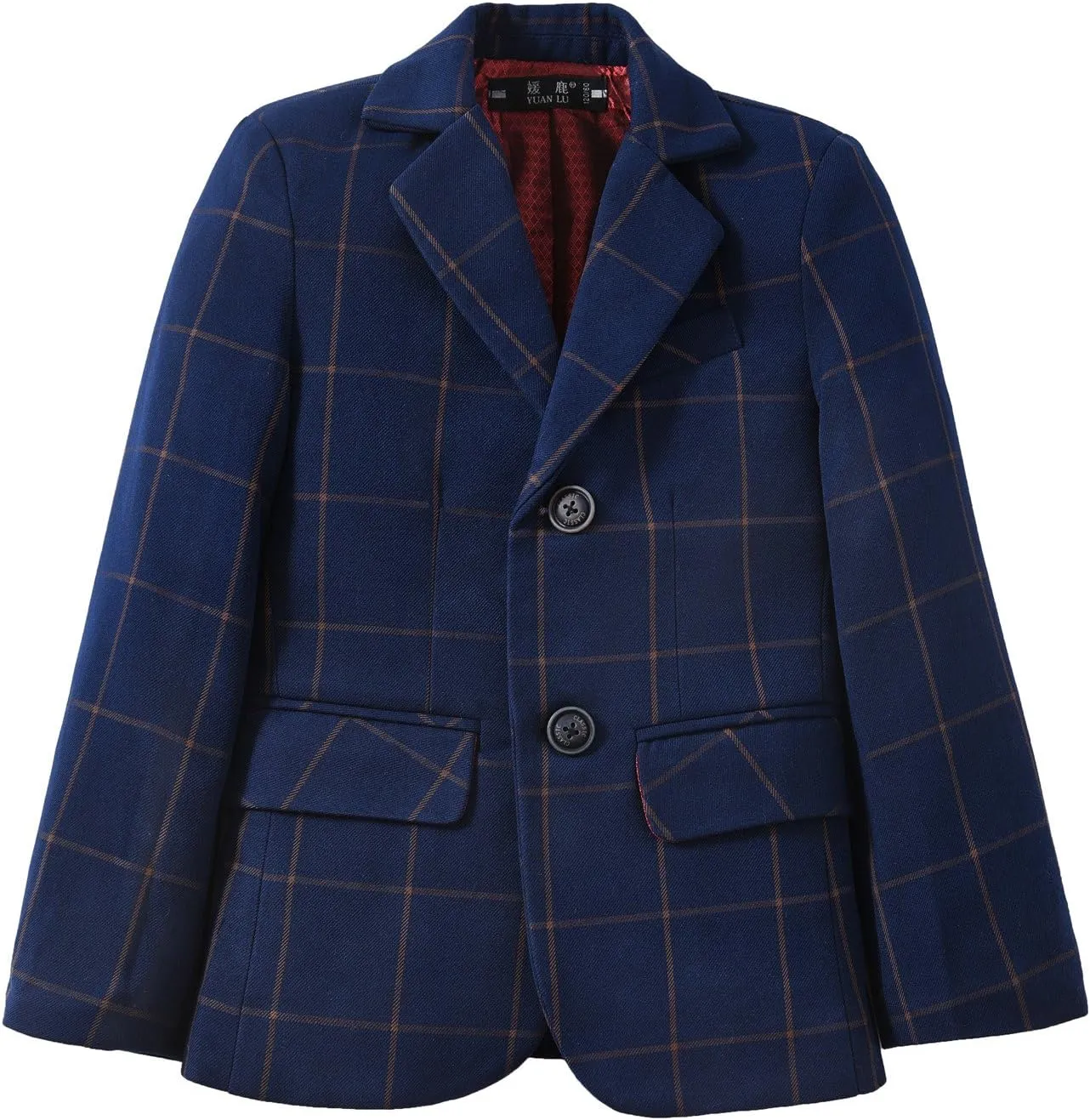 YuanLu Kids Suits for Boys Formal Vest and Pants Dress Suit for Kids Ring Bearer Outfit Suits Set